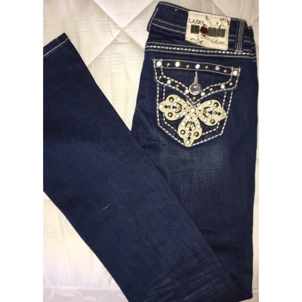 Bedazzled Bootcut Jeans